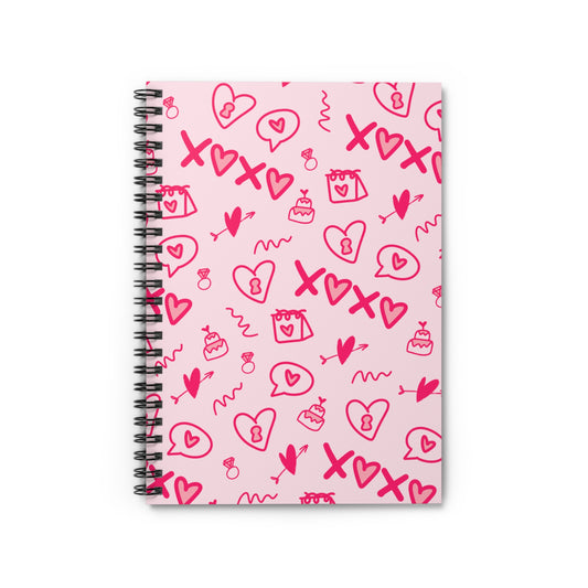 Cute XOXO Notebook