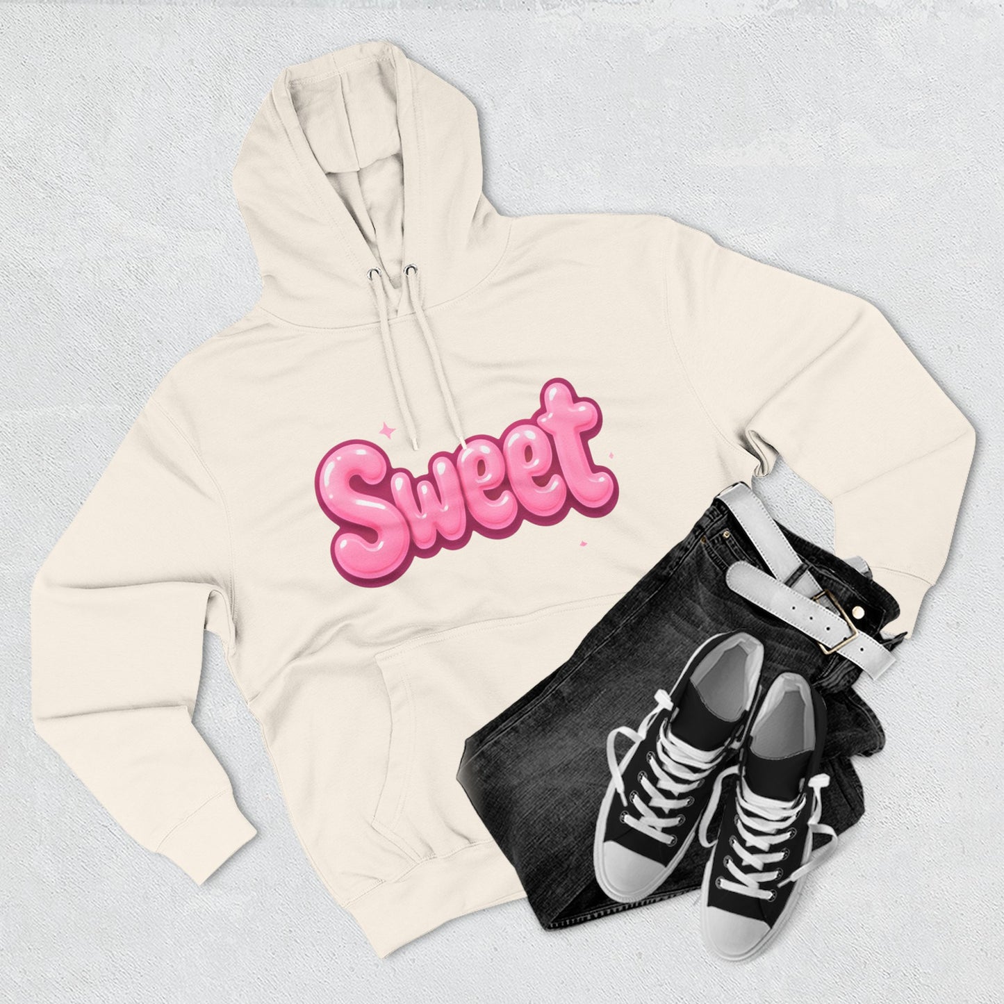 Sweet Fleece Hoodie for Cozy Vibes