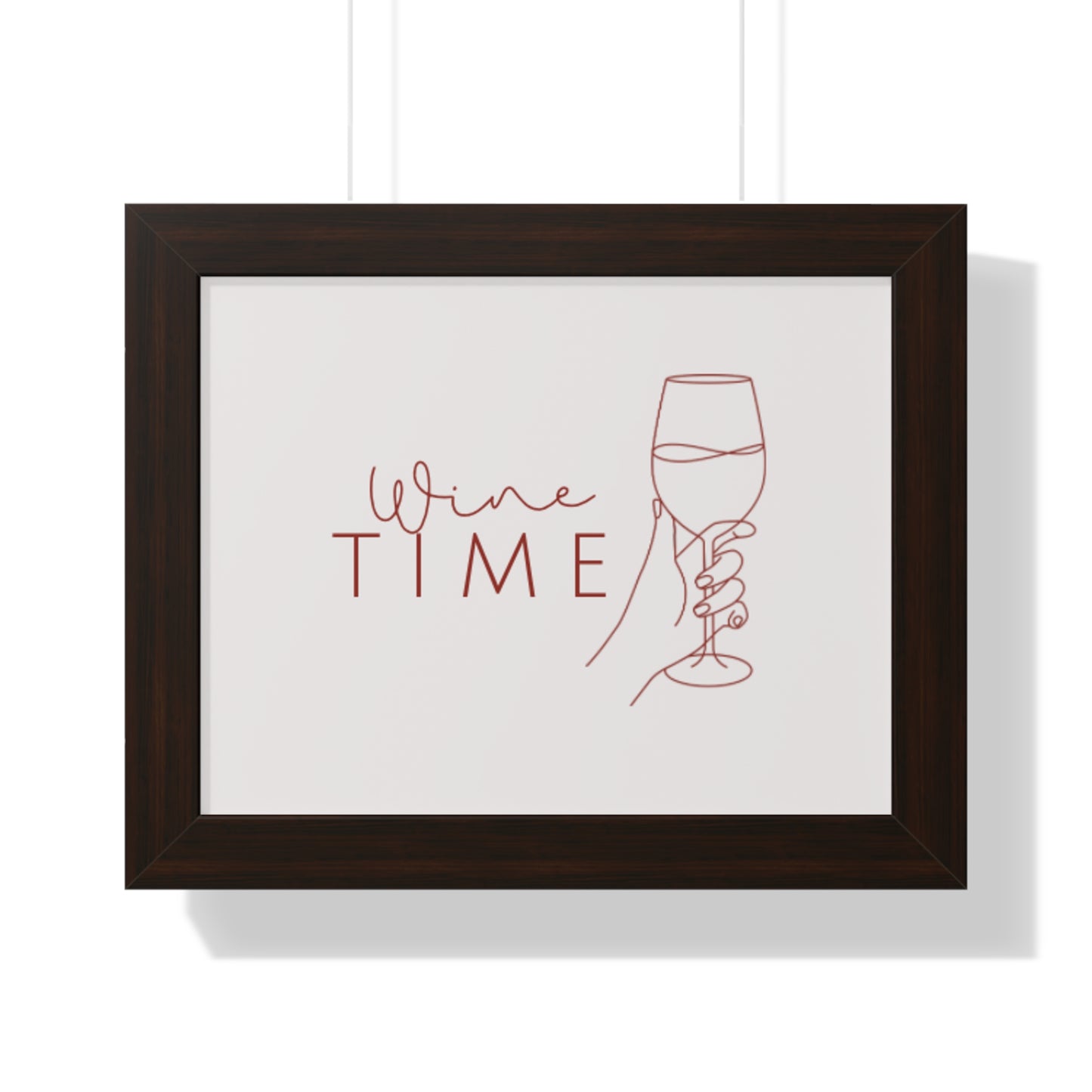 Wine Time Cute Wall Decor