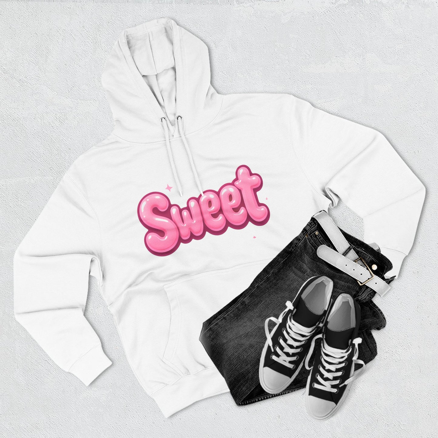 Sweet Fleece Hoodie for Cozy Vibes