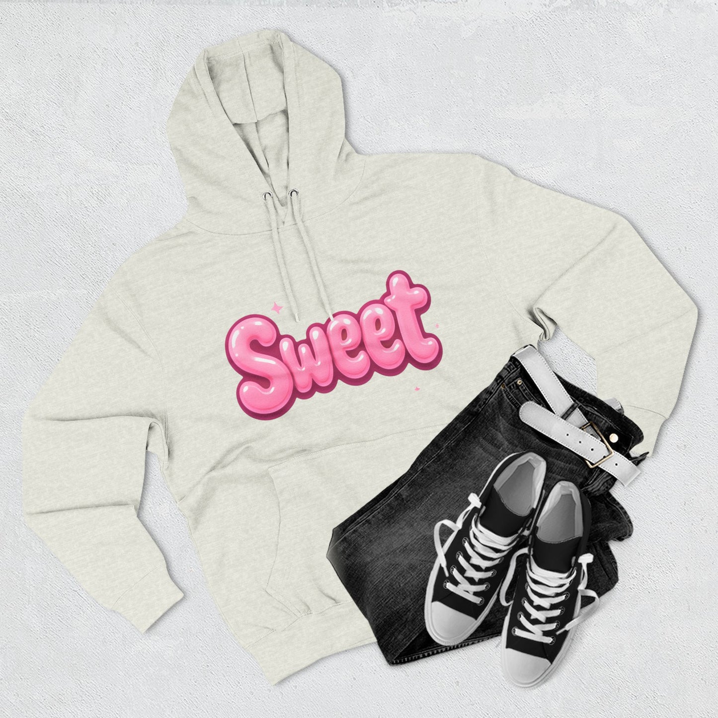 Sweet Fleece Hoodie for Cozy Vibes