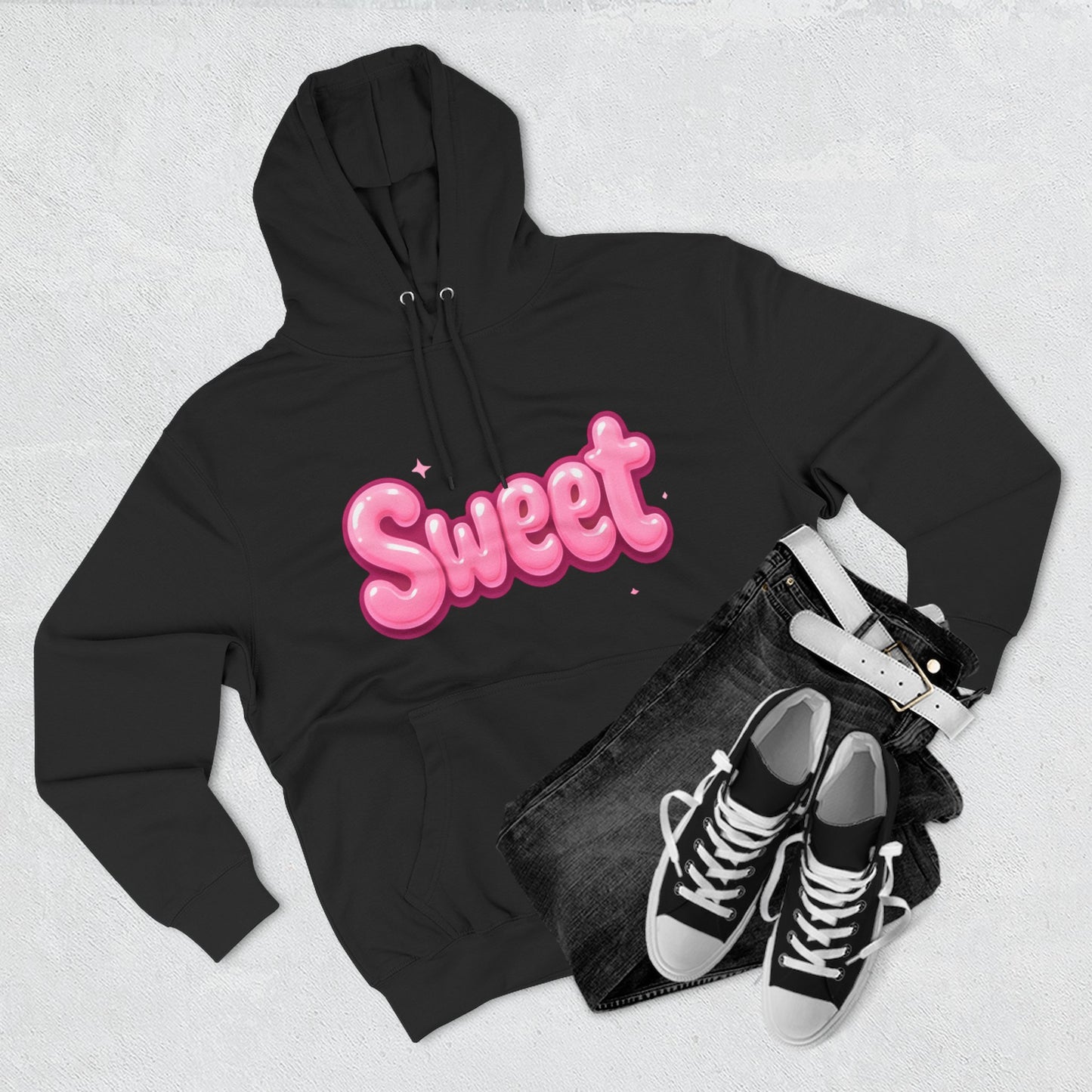 Sweet Fleece Hoodie for Cozy Vibes